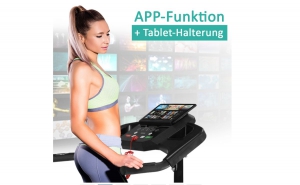 Laufband Speedrunner mit LCD-Display APP Fitnessger�t