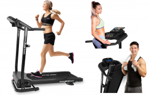 Laufband Speedrunner mit LCD-Display APP Fitnessger�t