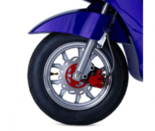 ECO ENGEL 501, 20Ah Li-Ionen Akku, 25 km/h Blau