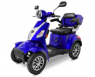 Rolektro E-Quad 25 V.3 Lithium, Blau, 1000 Watt