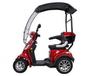 ECO ENGEL 510 Rot, 25 km/h mit Dach, 4 R�der