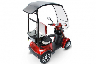 ECO ENGEL 510 Rot, 25 km/h mit Dach, 4 R�der