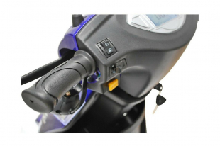 ECO ENGEL 503 Blau, Seniorenmobil 25 km/h mit 30 Ah Lithium Akku