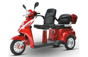 ECO ENGEL 503 Rot, 25 km/h, 30Ah Lithium Akku Senioren Roller