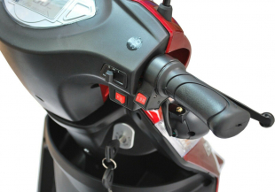ECO ENGEL 503 Rot, 25 km/h, 30Ah Lithium Akku Senioren Roller