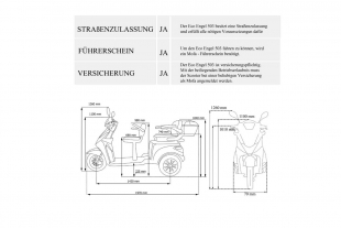 ECO ENGEL 503 Braun, 25 km/h, 30Ah Lithium Akku Herausnehmbar