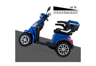 ECO ENGEL 510, Seniorenmobil 4 R�der, 25 km/h, 1000 Watt, Blau
