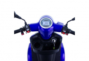 ECO ENGEL 510 Blau, 25 km/h 20 Ah Li-Io Akku Herausnehmbar