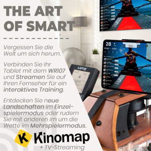 Wasser Ruderger�t WR-107 mit Bluetooth Rudermaschine