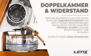 Wasser Ruderger�t WR-107 mit Bluetooth Rudermaschine