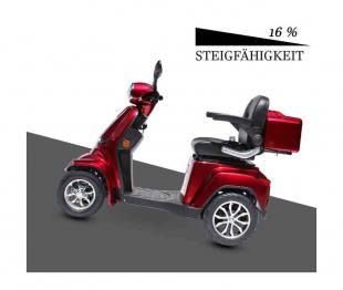 ECO ENGEL 510 V.2 Rot, 25 km/h, Seniorenmobil 4 R�der