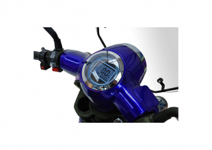 ECO ENGEL 510 Blau, 25 km/h mit Dach, 4 R�der