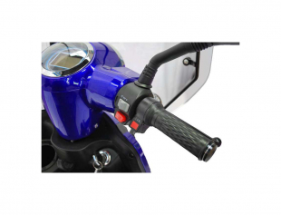 ECO ENGEL 510 Blau, 25 km/h mit Dach, 4 R�der