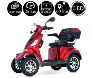 ECO ENGEL 510, 25 km/h, 1000 Watt, Rot 4 R�der