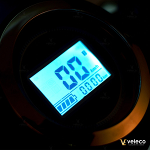 VELECO FASTER Seniorenmobil 4-Rad, 1000W, 12 km/h, Blau