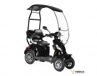 Veleco FASTER Seniorenmobil mit Dach 12 km/h, 4-Rad, Lithium-Ionen