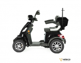 VELECO Faster Seniorenmobil Lithium Akku 4-Rad, 1000W, 12 km/h