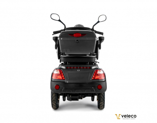 VELECO FASTER Seniorenmobil 4-Rad, 1000W, 12 km/h, Grau