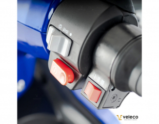 VELECO FASTER Seniorenmobil 4-Rad, 1000W, 12 km/h, Grau