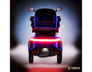 Veleco GRAVIS Seniorenmobil mit Dach, 12 km/h, 1000W Schwarz