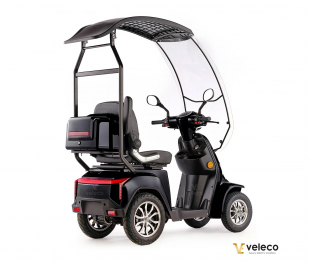 Veleco GRAVIS Seniorenmobil mit Dach, 12 km/h, 1000W Schwarz