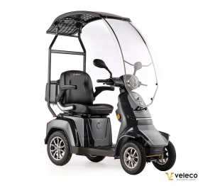 Veleco GRAVIS Seniorenmobil mit Dach, 12 km/h, 1000W Grau