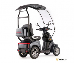 Veleco GRAVIS Seniorenmobil mit Dach, 12 km/h, 1000W Grau