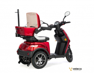 Veleco Draco E-Roller, 3 R�dern 800W, 12 km/h, Rot