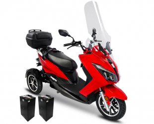 Elektroroller Maximus, 3-Rad, MX3-25 - 25 km/h, 2 x Lithium Akku