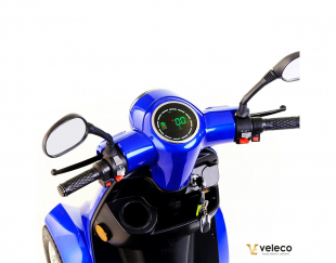 Veleco GRAVIS Elektromobil Blau mit Kapit�nssitz