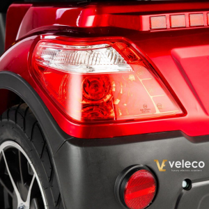 VELECO DRACO mit Kapit�nssitz herausnehmbarer Lithium-Ionen-Akku