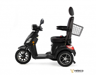 VELECO DRACO mit Kapit�nssitz herausnehmbarer Lithium-Ionen-Akku