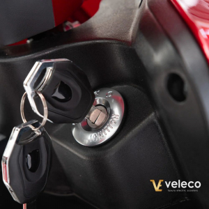 VELECO DRACO mit Kapit�nssitz herausnehmbarer Lithium-Ionen-Akku