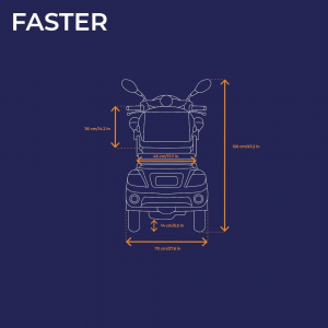 Veleco FASTER Elektromobil mit Kapit�nssitz Lithium-Akku