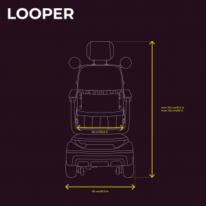 Veleco LOOPER Elektromobil, 12 km/h, 4 R�der