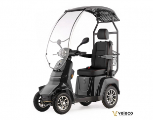 Veleco GRAVIS Seniorenmobil mit Dach & Kapit�nssitz Lithium-Ionen