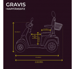Veleco GRAVIS Elektromobil mit Kapit�nssitz 12 km/h