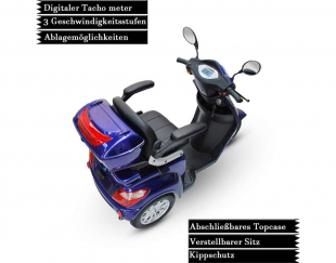 ECO Engel 500 Blau, 1000 Watt, 25 km/h