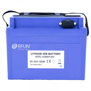 Li-Ion Akku 60 Volt 20 Ah f�r Elektromobile, Seniorenmobile und mehr (Blau)