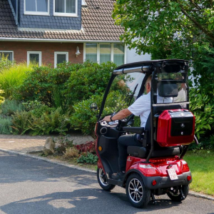 Deisla DS3-25 Dreirad mit Dach und Wetterschutz, Lithium-Akku, 25 km/h