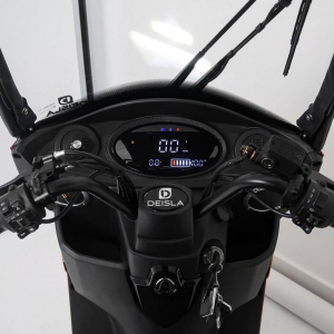 Deisla DS3-25 Dreirad mit Dach und Wetterschutz, Lithium-Akku, 25 km/h