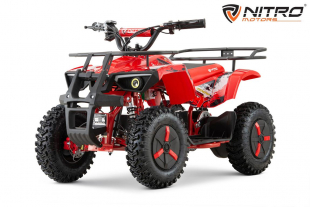 NITRO MOTORS 1000W Eco mini Kinder Quad Dusty Snowy-Profile L