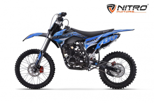 NITRO MOTORS 250cc Dirtbike Hurricane BRX V3 19/16 Kick und E-Start