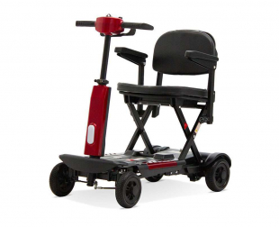 Elektromobil Eco Engel 406 Rot Klappbar 4 Rad, 6 km/h