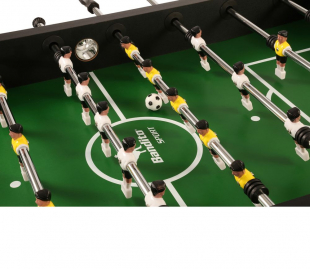 Tischfu�ball Tischkicker Profi Soccer Deluxe in schwarz
