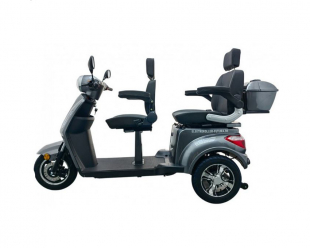 Elektromobil VITA CARE 2000, 25 km/h, light grey, 2 Personen