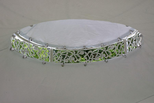 Dach f�r Luxus Pavillon Romantik wei�