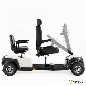 Veleco Sharpy TWIN Wei�, Doppelsitz 1400 W, 18km/h