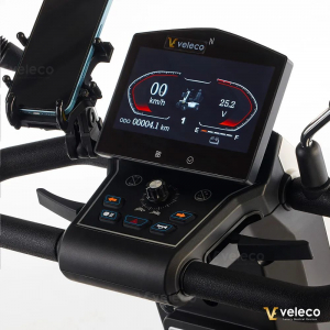 Veleco Sharpy TWIN Schwarz, Doppelsitz 1400 W, 18km/h