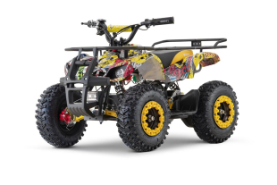 NITRO MOTORS 1200W Eco mini Kinder Quad Torino Sport 48V Snowy Tire L